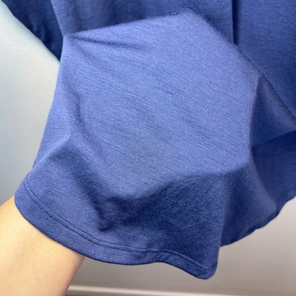 WoolX Women’s Gabi Tunic Top Shirt Blue All Season Merino Wool Lightweight Sz 1X - Picture 8 of 8